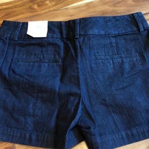 LOFT dressy jean shorts